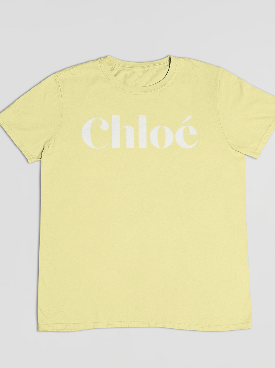 Yellow Clo Light Printed T-Shirt Out The Purse