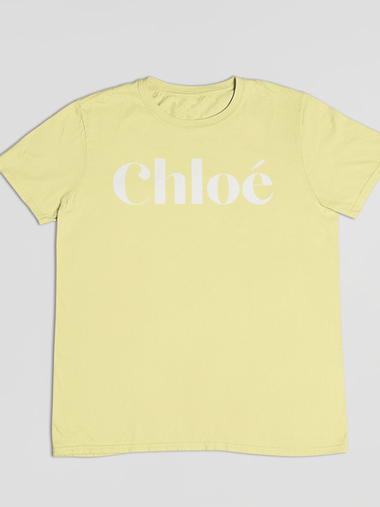 Yellow Clo Light Printed T-Shirt Out The Purse