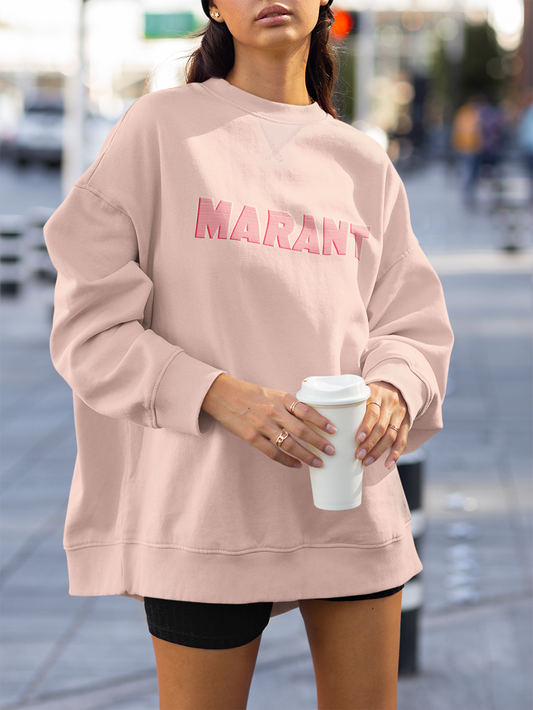 Rant Sweatshirt in Ballet Pink Out The Purse UK