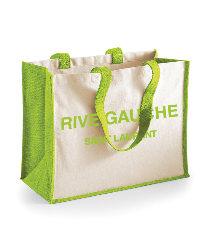 Saint Printed Tote Bag Out The Purse UK Green