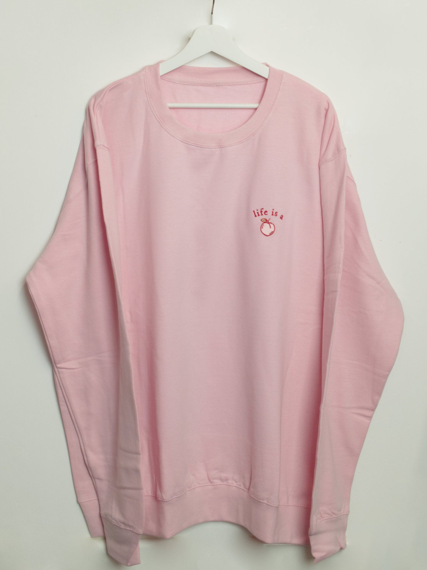 Lifes A Peach Baby Pink XXL ( 12) Out The Purse UK baby pink XXL 