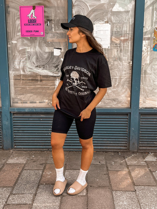 Harley Unisex T-Shirt Black T-Shirt Out The Purse UK S black 