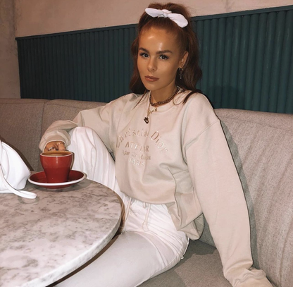 Atelier Embroidered Women's Sweatshirt - Out The Purse UK