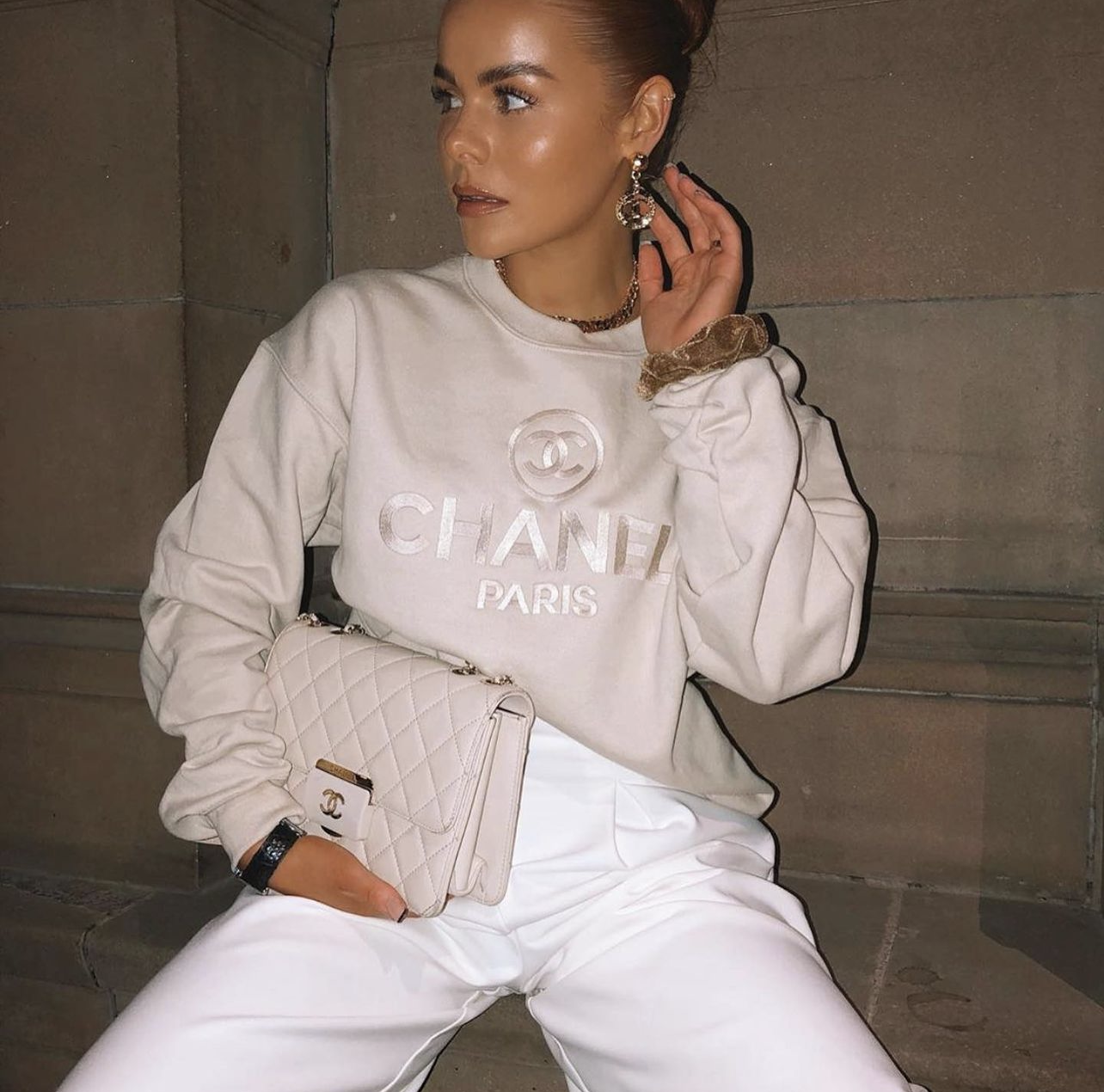 Chanel sales jumper womens