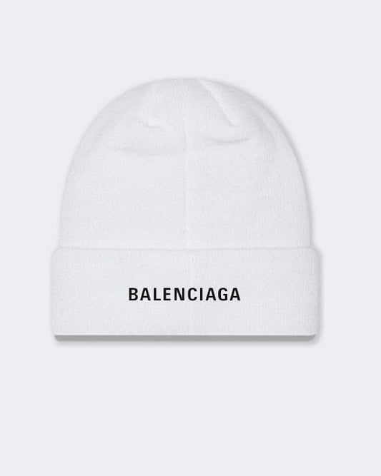 BB White Unisex Beanie accessories Out The Purse UK 