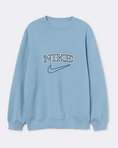Vintage Sports Women's Sweatshirt Baby Blue Sweater Out The Purse UK 