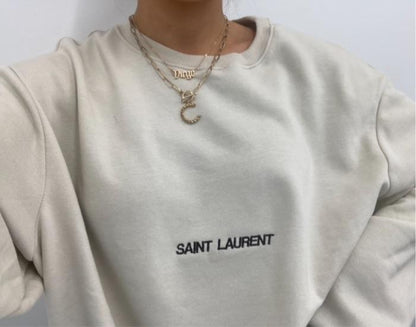 Saint Women's Sweatshirt Sand Sweater Out The Purse UK 