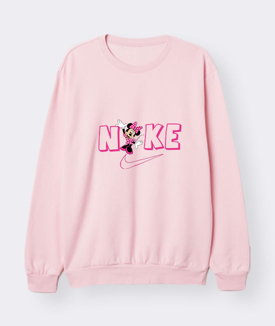 Minnie Embroidered Women's Sweatshirt - Out The Purse UK